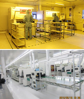 光學光電無塵車間